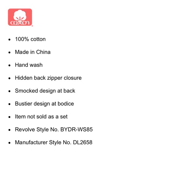 Revolve / BY.DYLN Monica Corset Top in Pink size XS - Picture 6 of 7